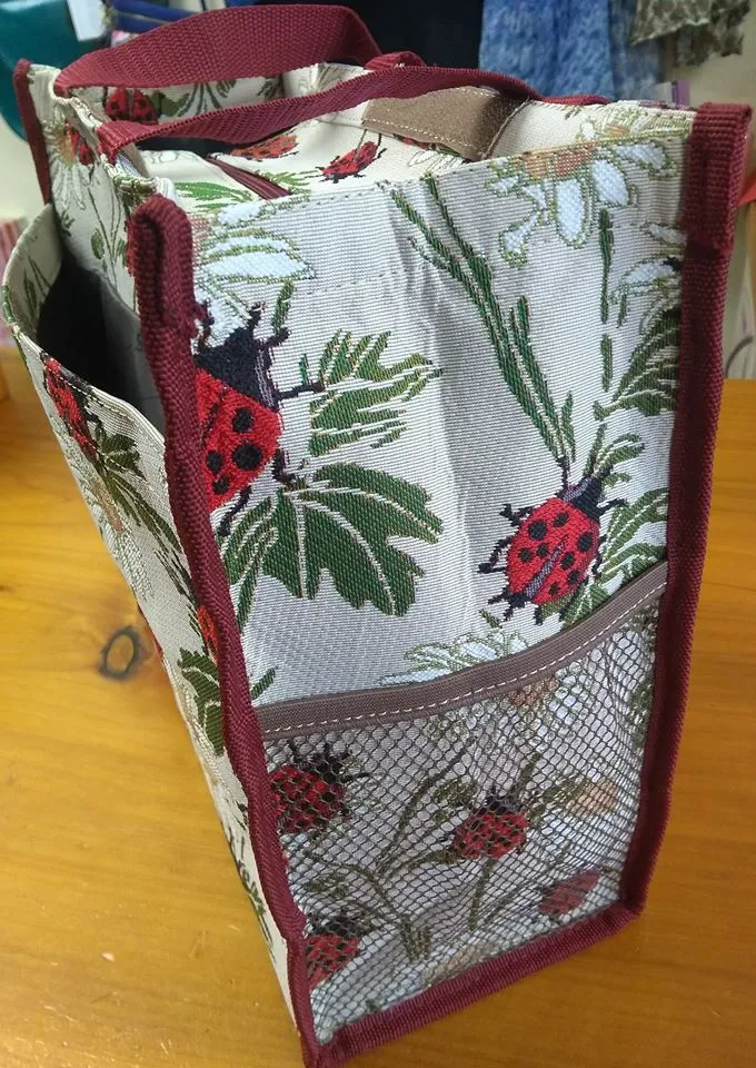 Tapestry Shopper Bag - Ladybug