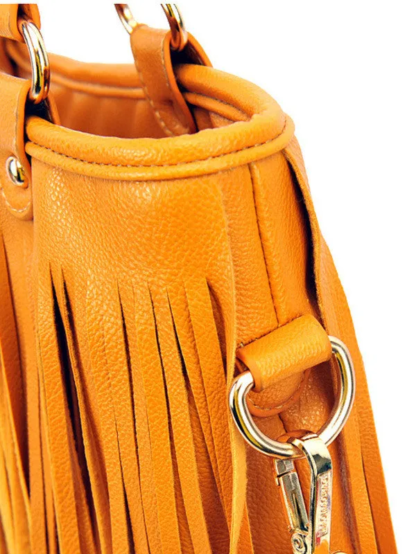 tassels shoulder bag