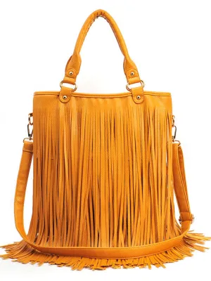 tassels shoulder bag