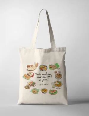Taste and See (Foodie V2) {Tote Bag}