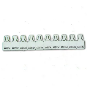 Tebco UVM Seals - White (1000 seals)