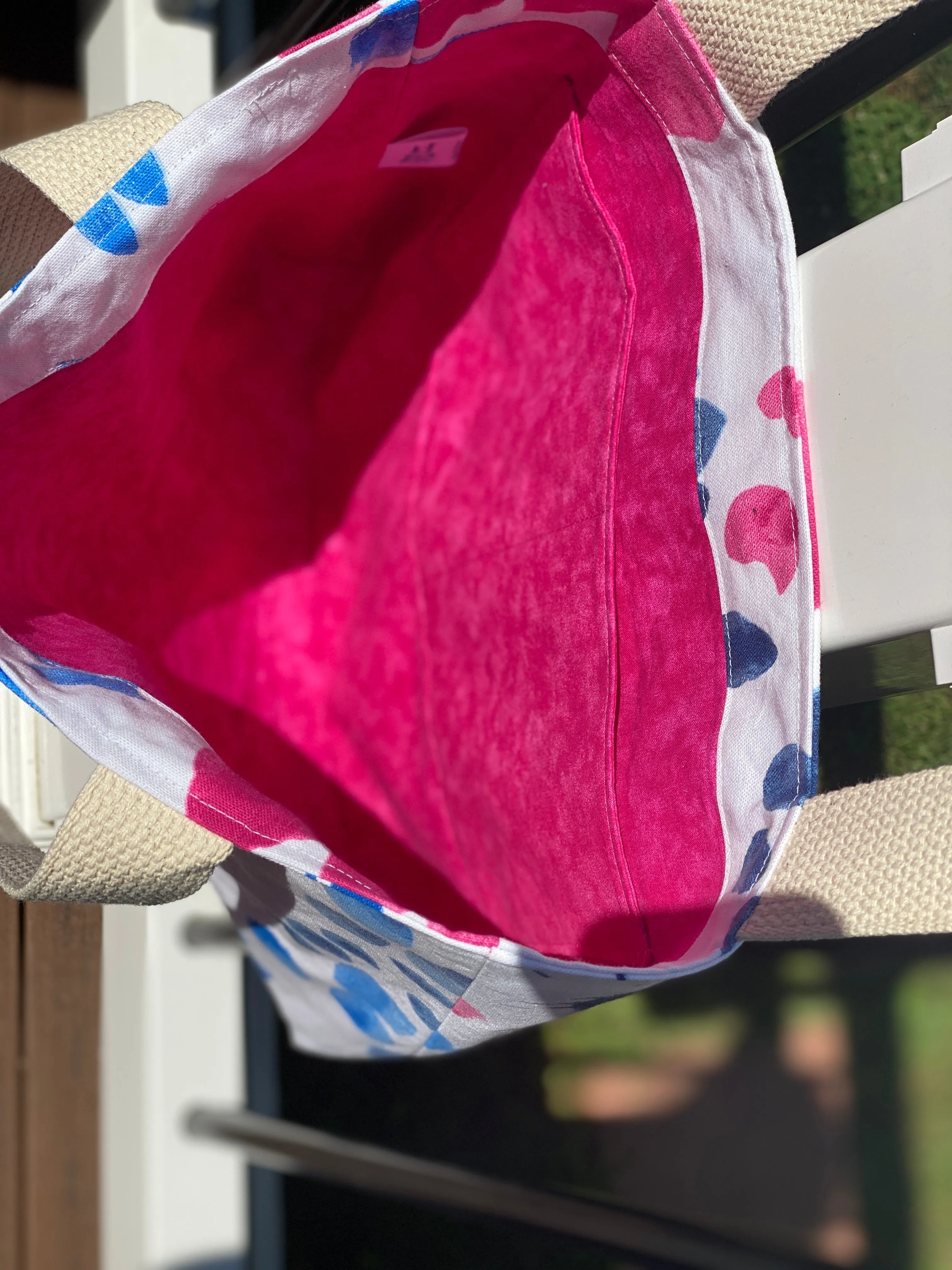 The Everyday Tote - Summer Splash (Pink)