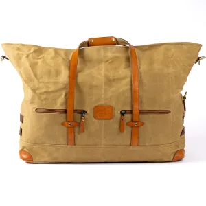 The Expedition Waxed Canvas Duffel Bag
