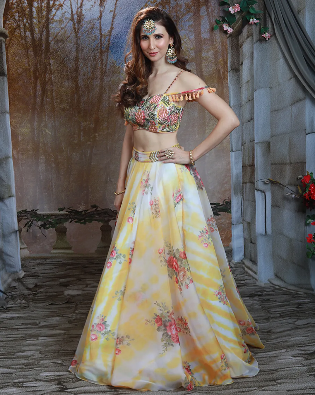 The Floral Fest Lehenga