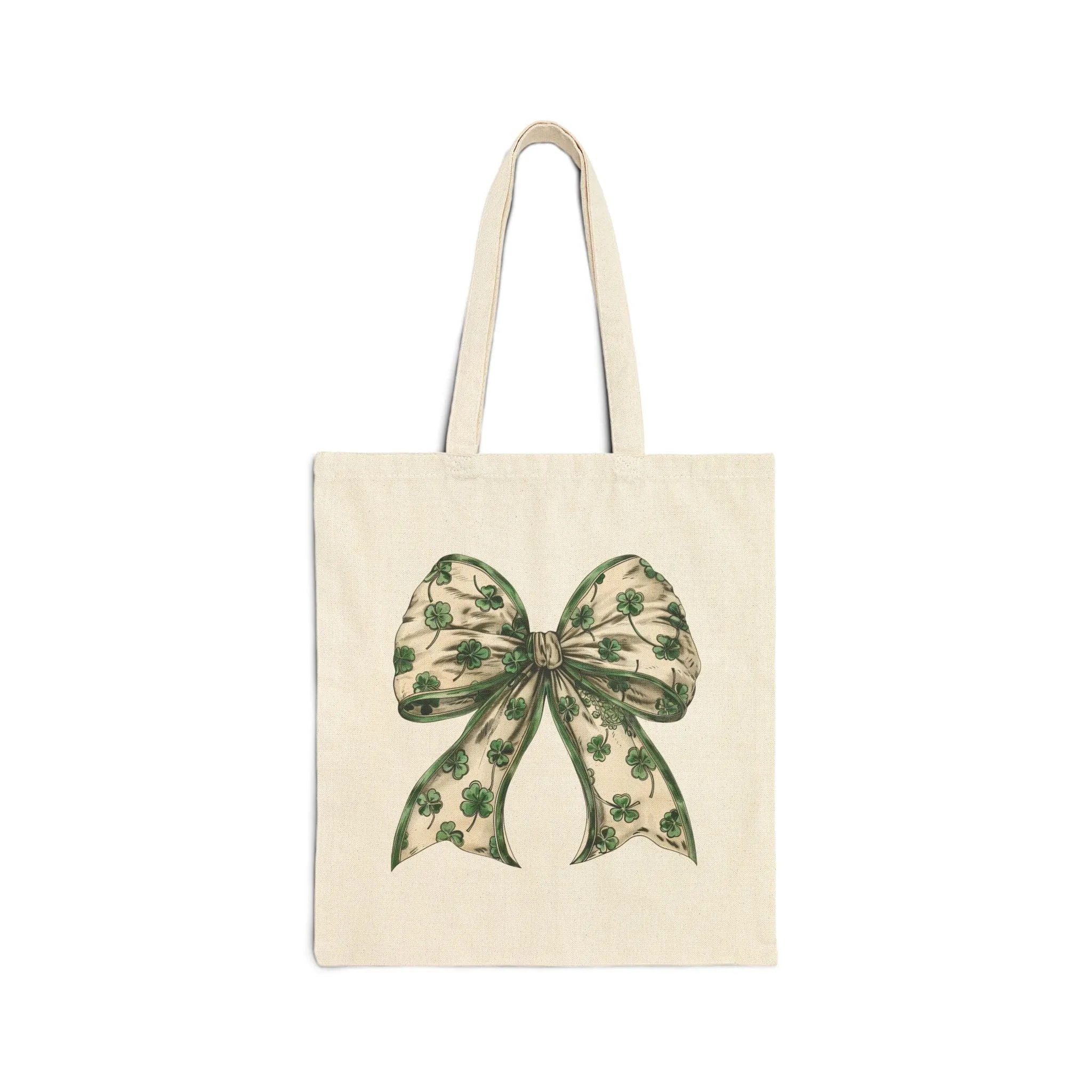 The Shamrock Bow Tote: Carry Your Festive Essentials in Style