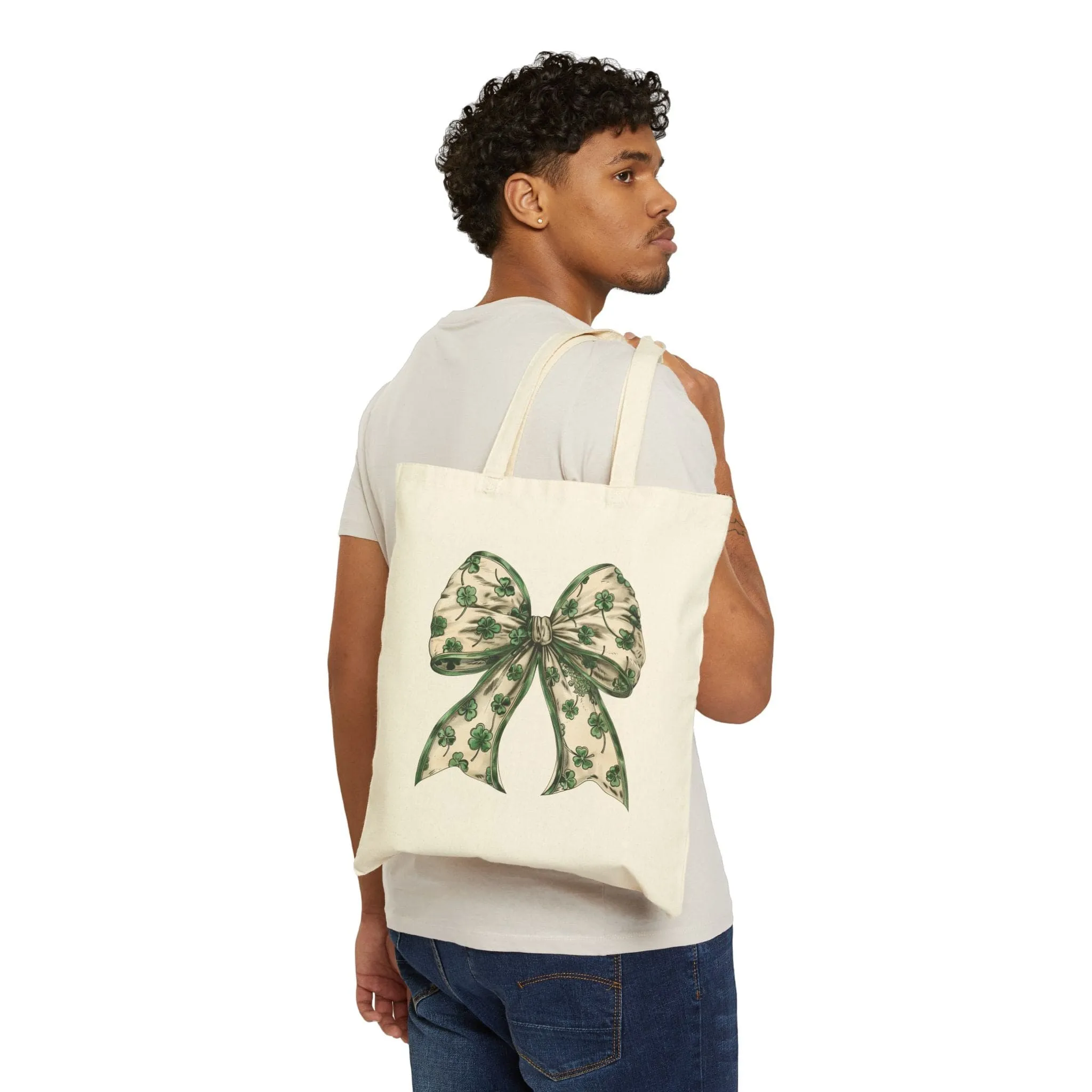 The Shamrock Bow Tote: Carry Your Festive Essentials in Style
