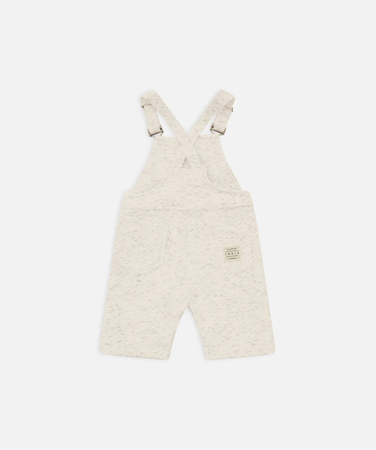 The Telluride Short Dungaree - Off White