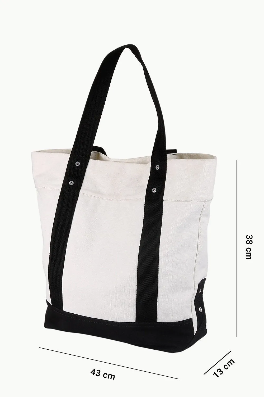 Throw In Oatmeal Canvas Tote Bag