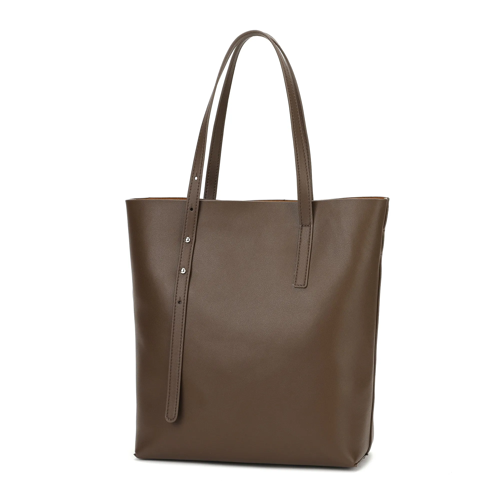 Tiffany & Fred Smooth Leather Tote Bag
