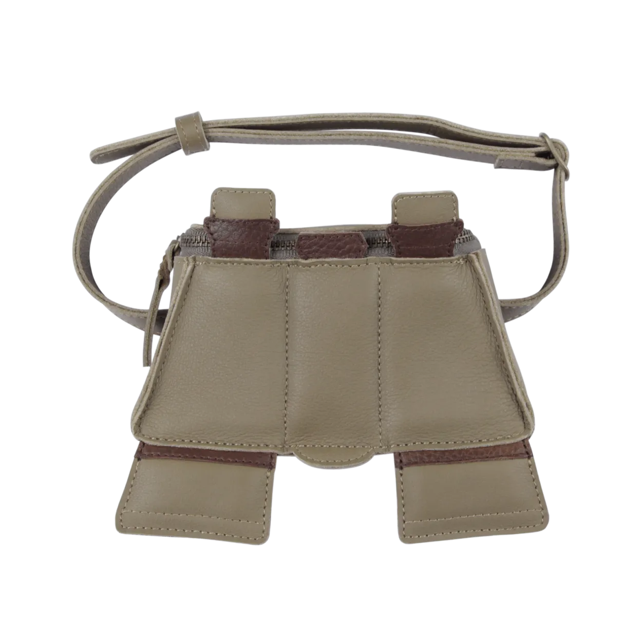 Timo Bum Bag | Binoculars | Army Leather