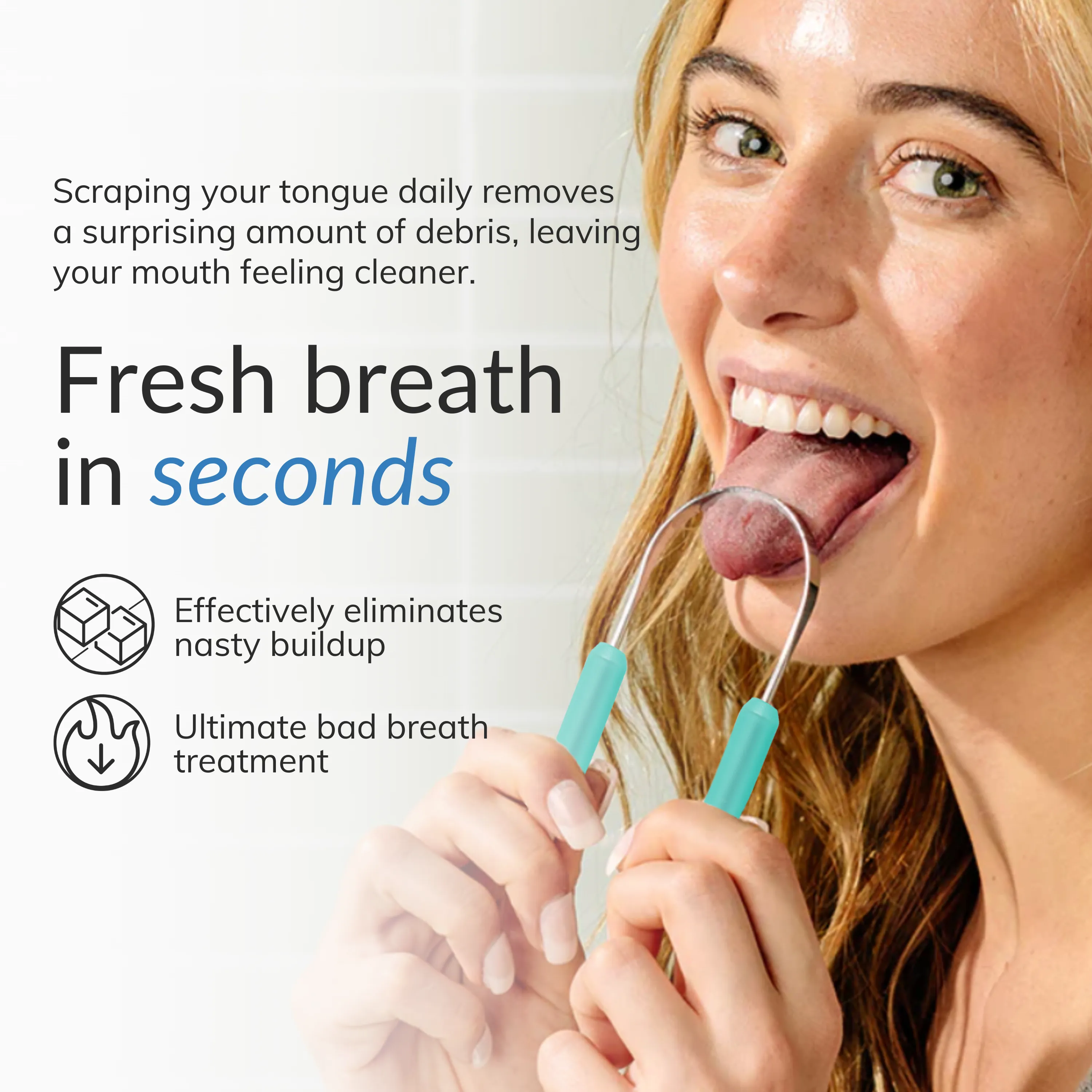 Tongue Scraper (2pcs)