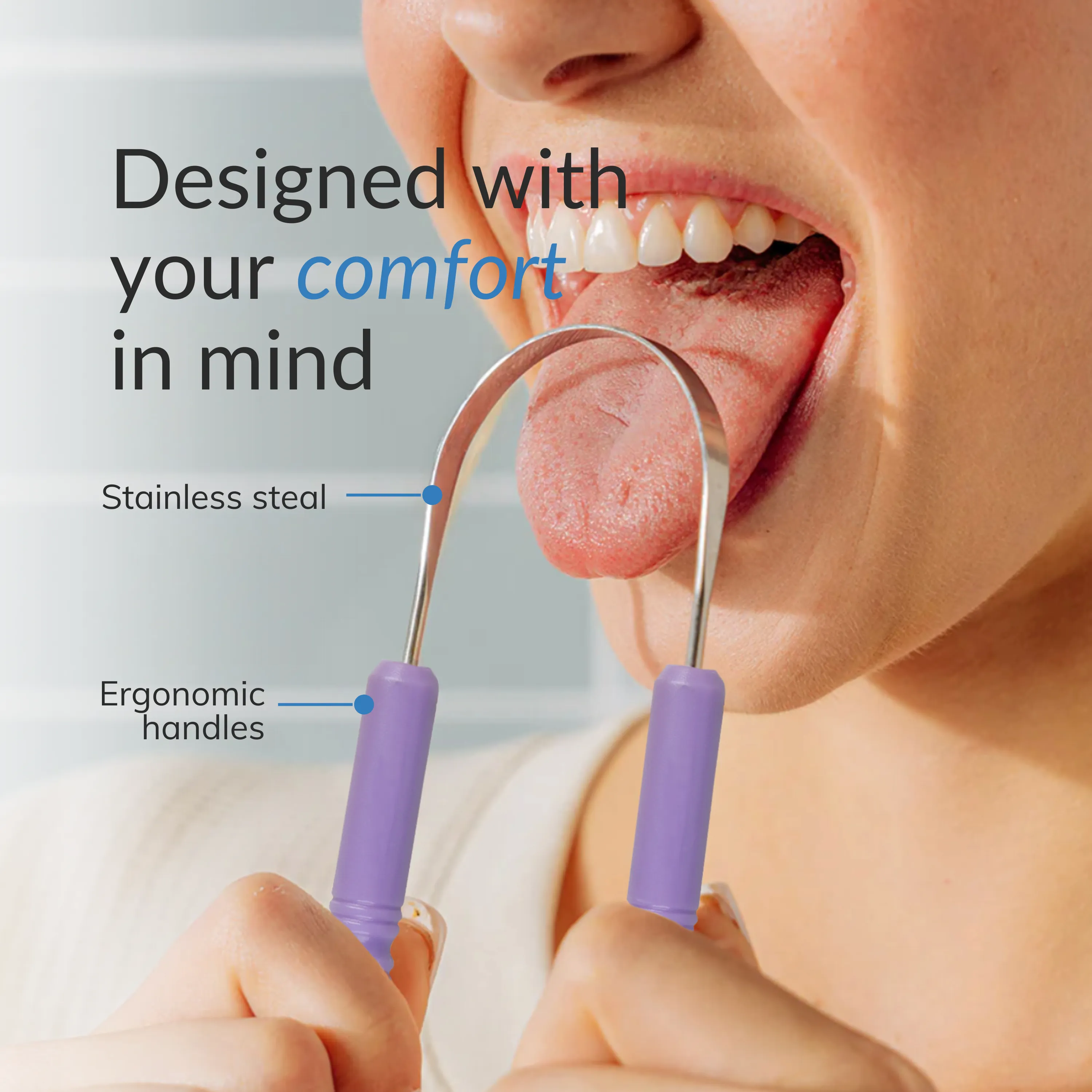 Tongue Scraper (2pcs)