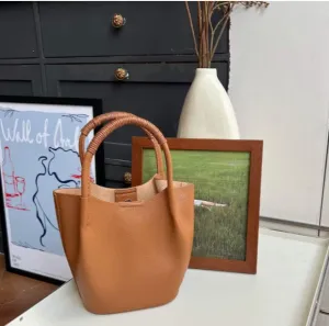 Tote- Brown / Synthetic Leather