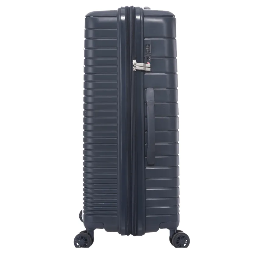 Travel Mate 65cm Hard Shell Zipper 8 Wheel Xbag Trolley Case TSA L-343 B