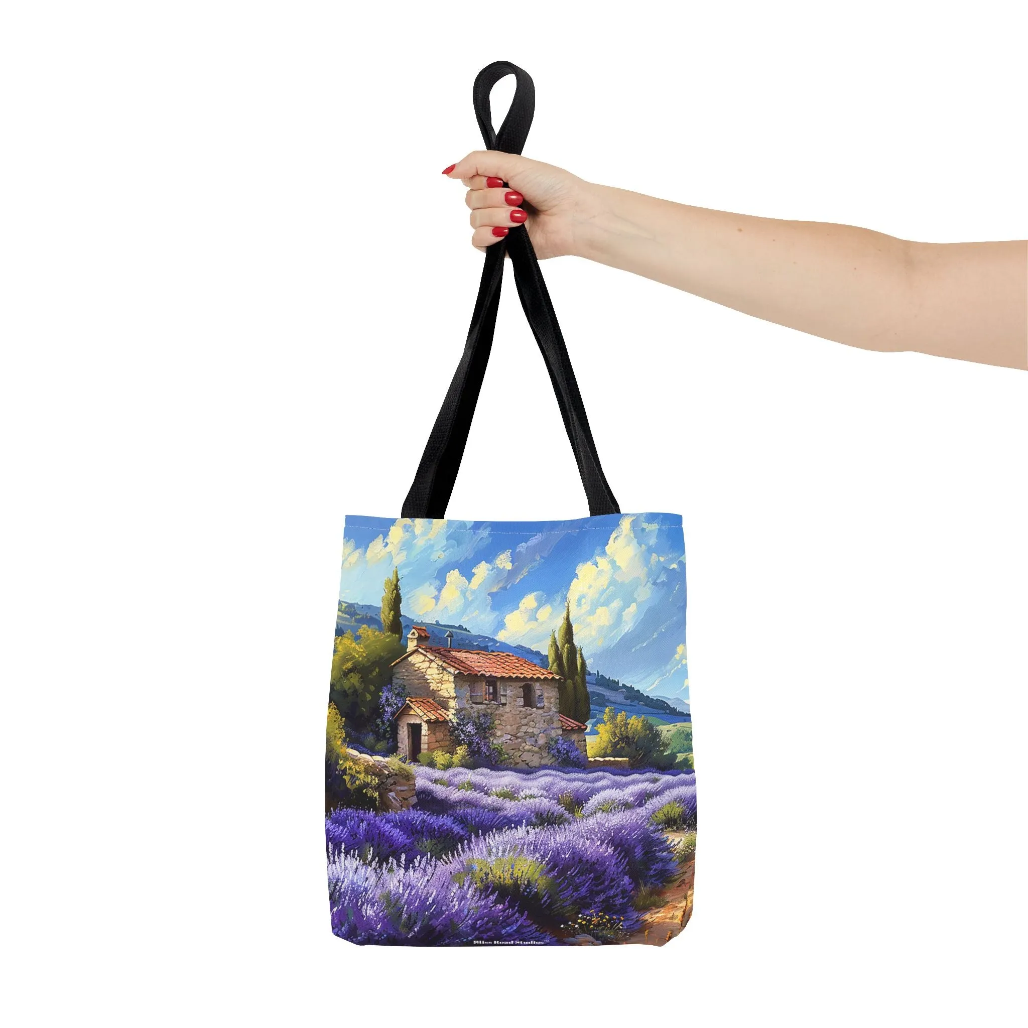 Tuscan Lavender Dreams Tote Bag - Carry a Slice of the French Countryside! Available in 3 sizes.