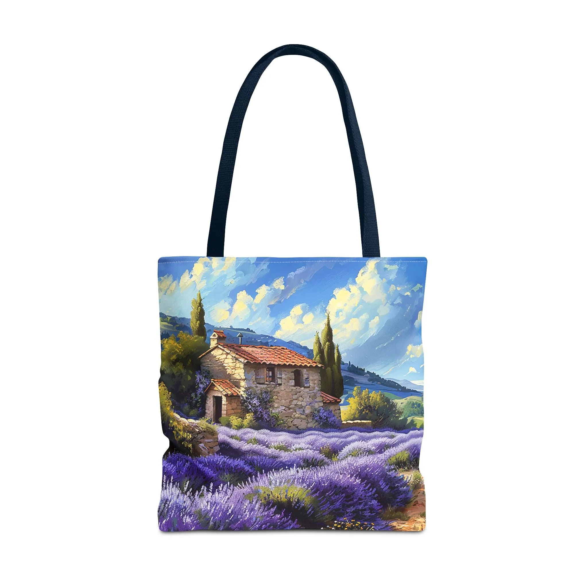 Tuscan Lavender Dreams Tote Bag - Carry a Slice of the French Countryside! Available in 3 sizes.