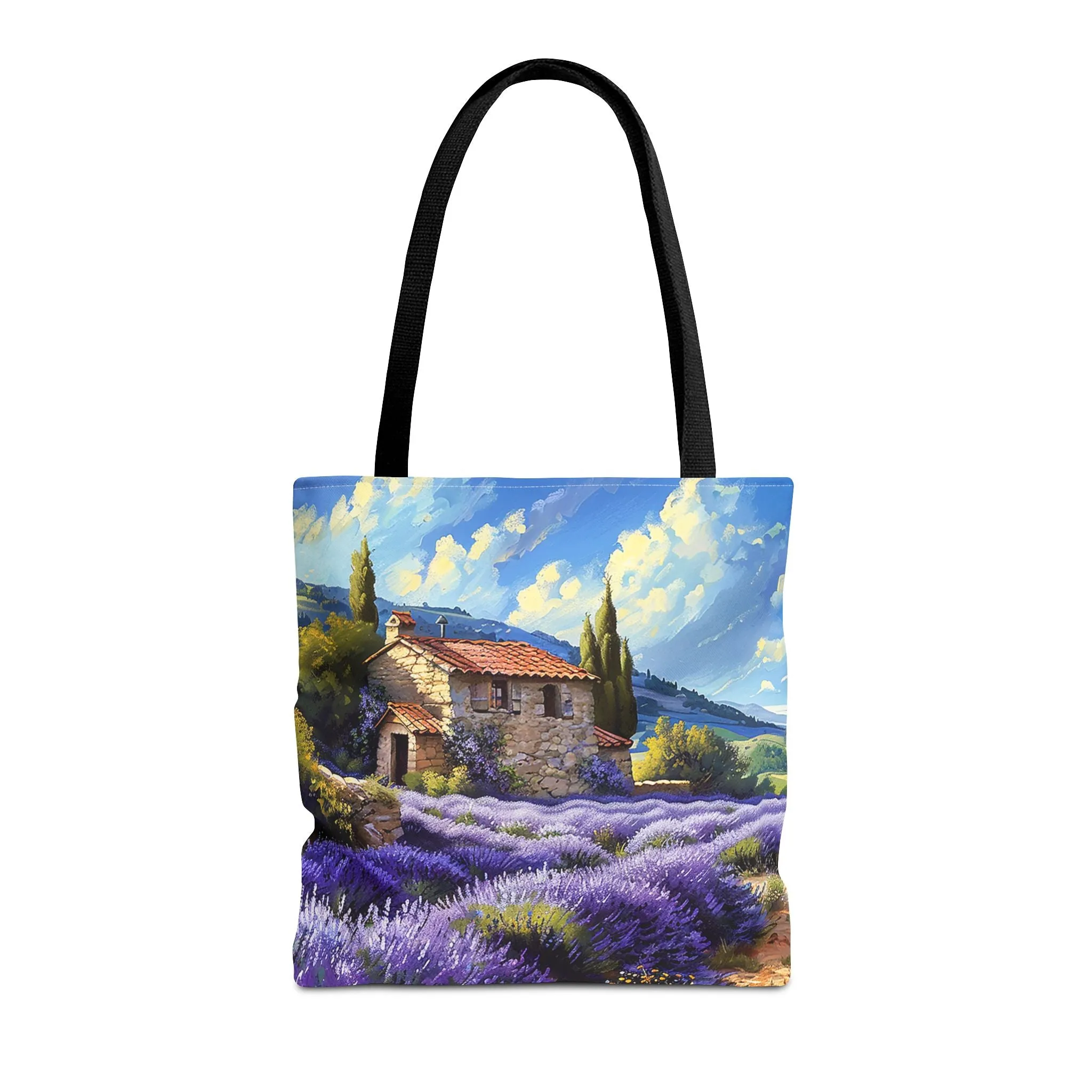 Tuscan Lavender Dreams Tote Bag - Carry a Slice of the French Countryside! Available in 3 sizes.