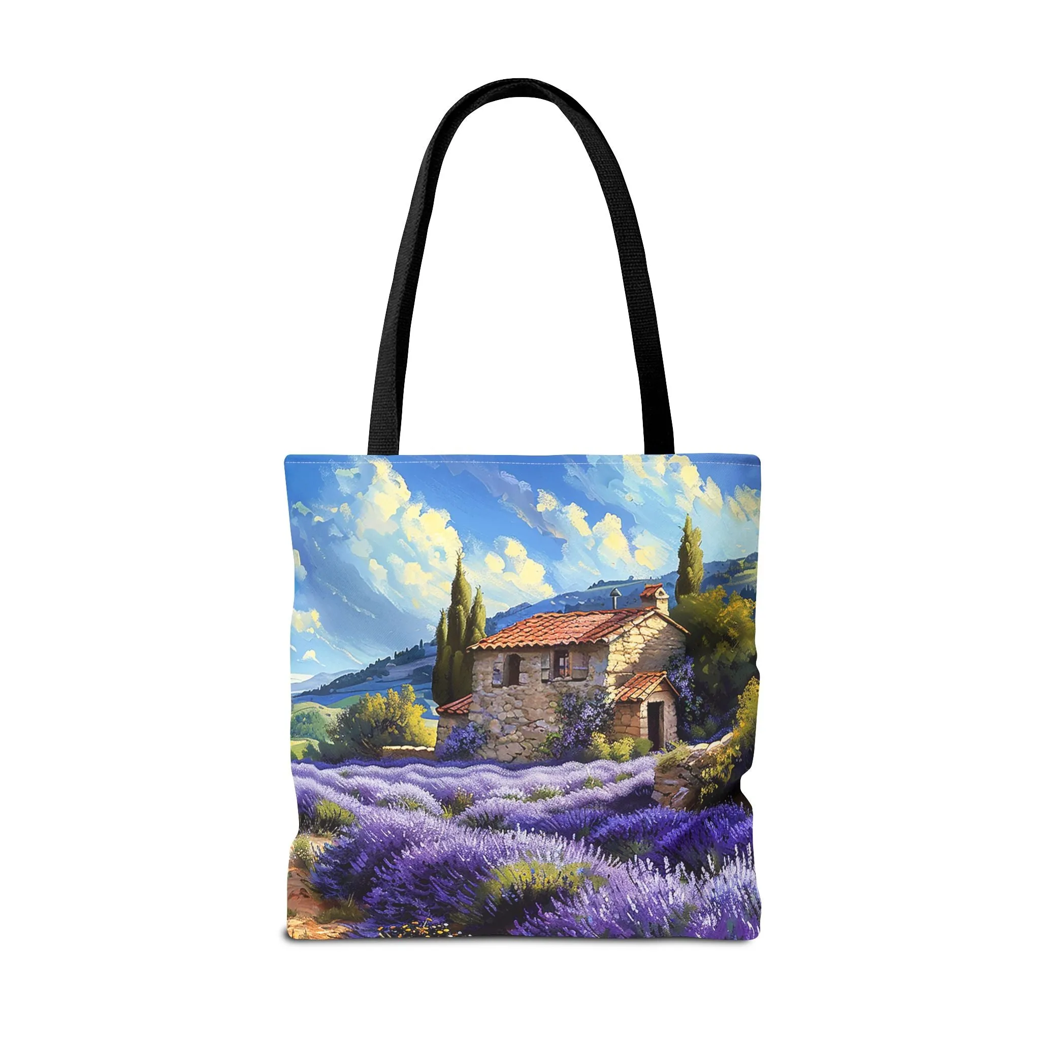 Tuscan Lavender Dreams Tote Bag - Carry a Slice of the French Countryside! Available in 3 sizes.