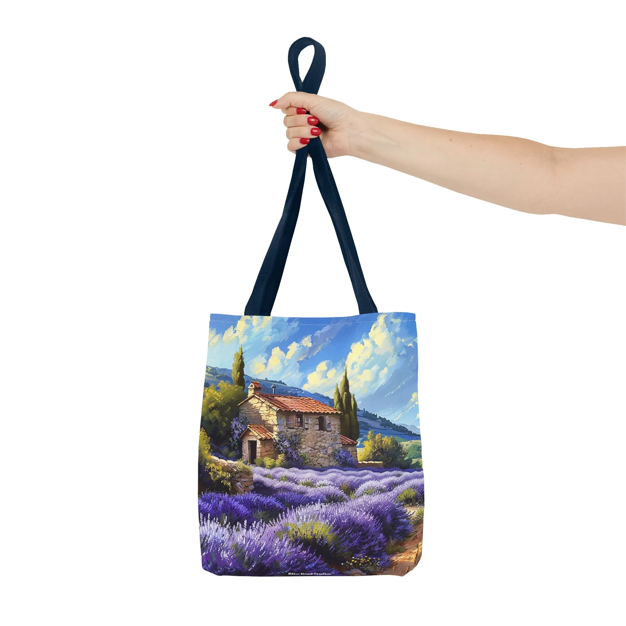 Tuscan Lavender Dreams Tote Bag - Carry a Slice of the French Countryside! Available in 3 sizes.
