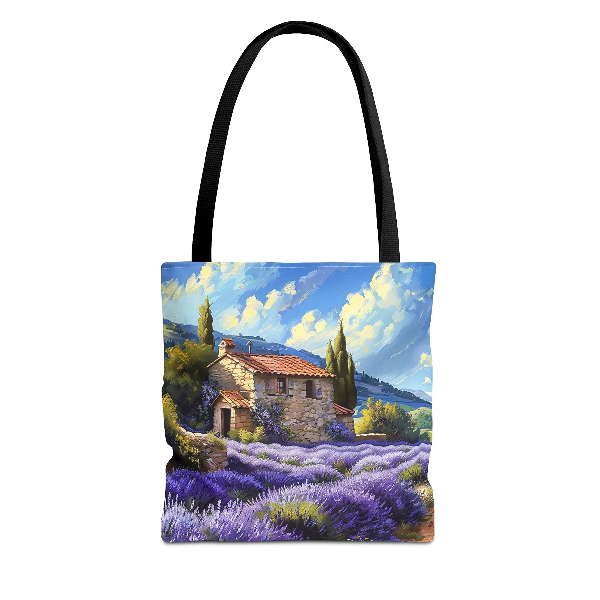 Tuscan Lavender Dreams Tote Bag - Carry a Slice of the French Countryside! Available in 3 sizes.