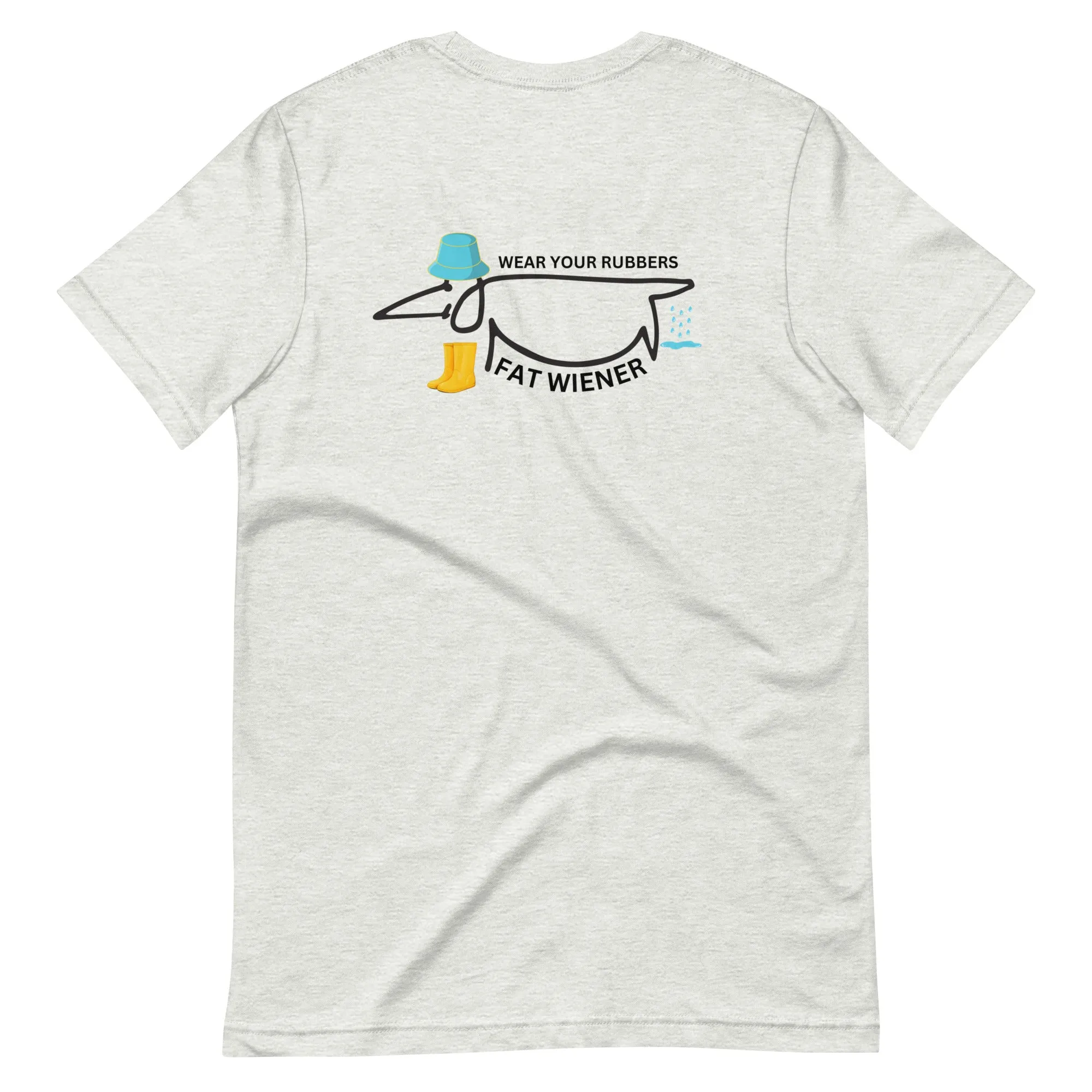 WEAR YOUR RUBBERS T-SHIRT