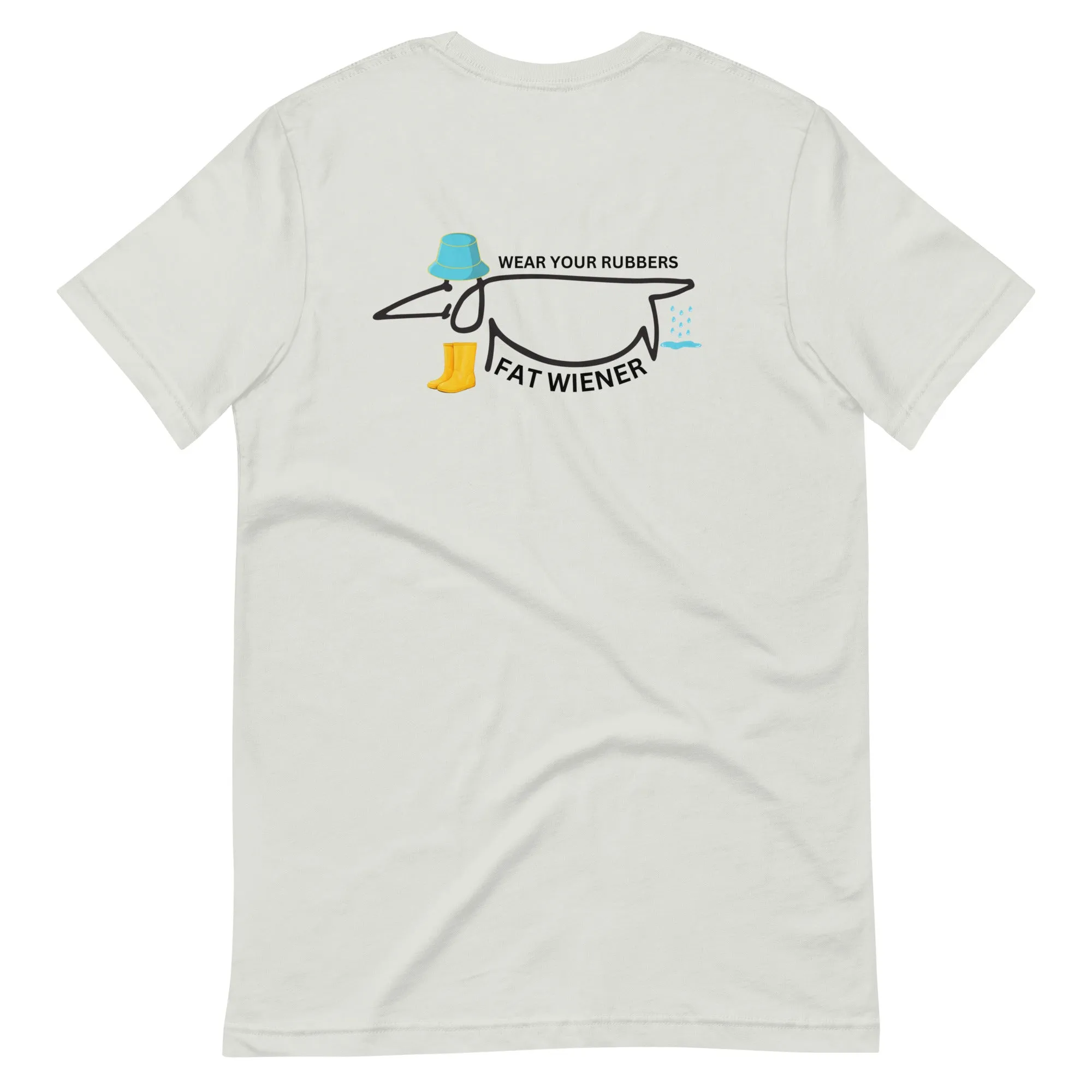 WEAR YOUR RUBBERS T-SHIRT