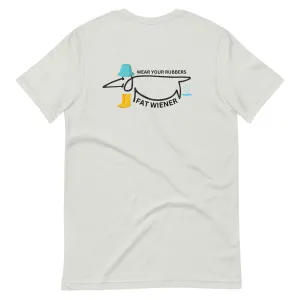 WEAR YOUR RUBBERS T-SHIRT
