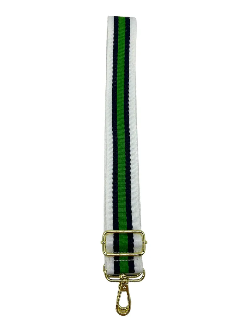 WEBBING BAG STRAP | WHITE, NAVY, GREEN