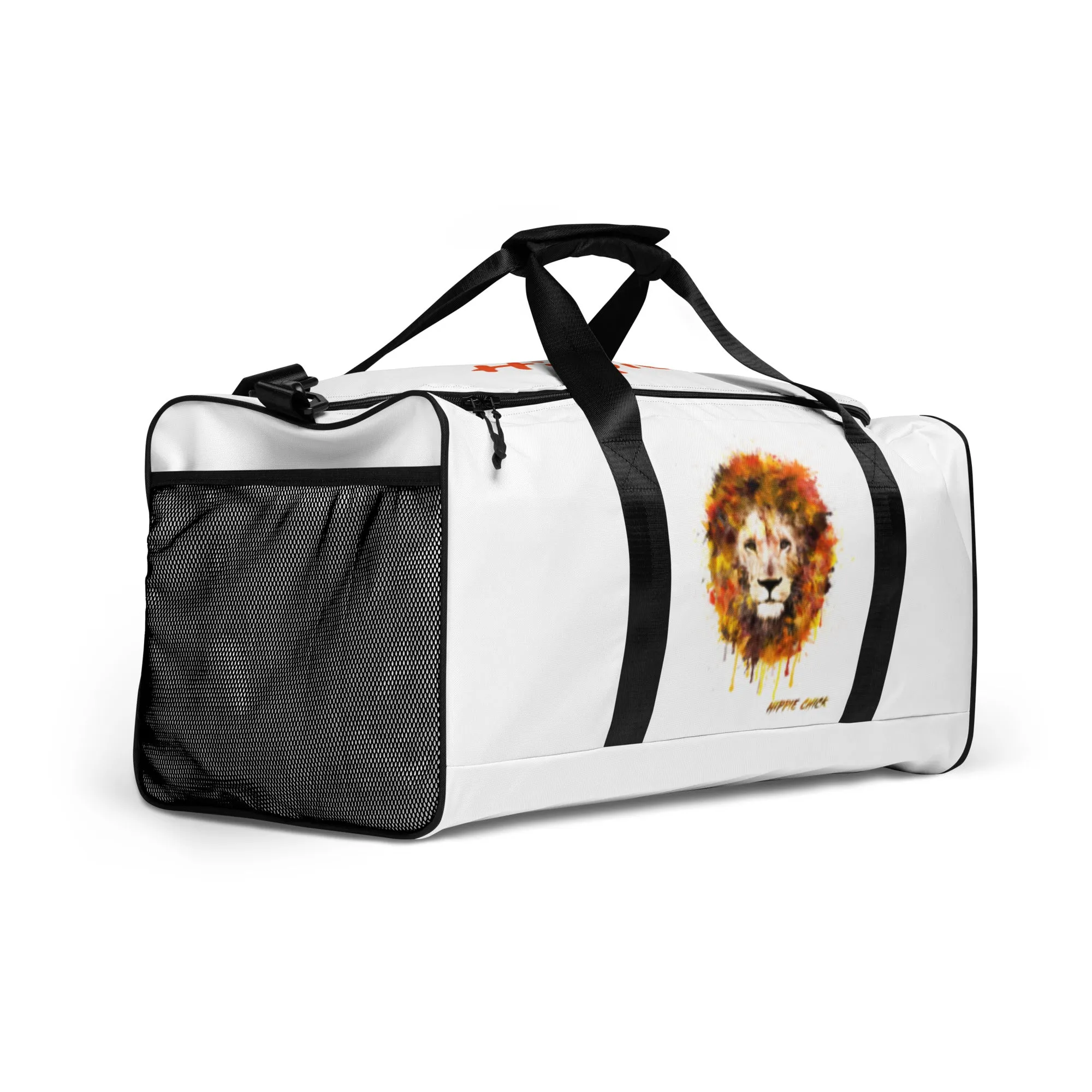 White Duffle Bag - OG Hippie Dude