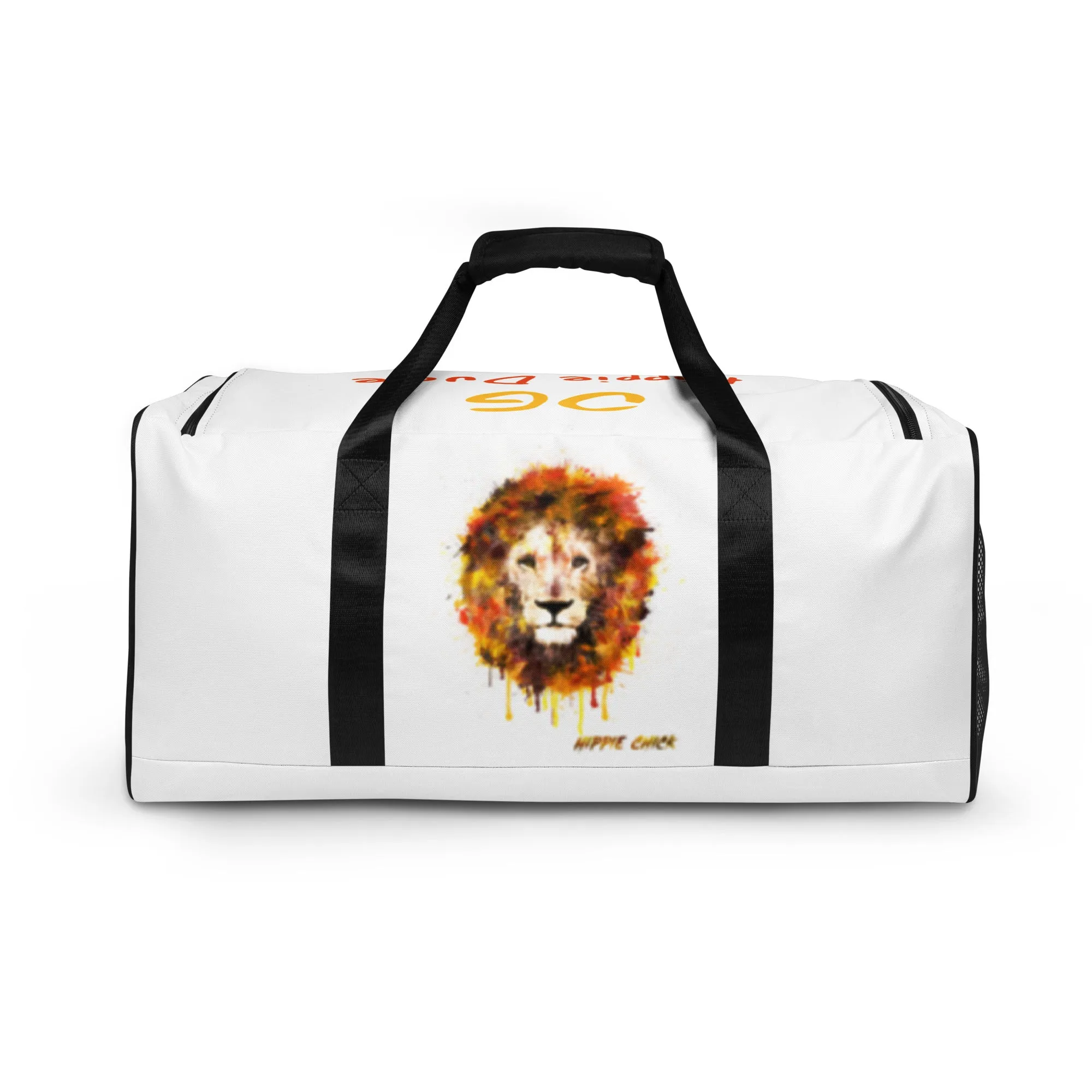 White Duffle Bag - OG Hippie Dude