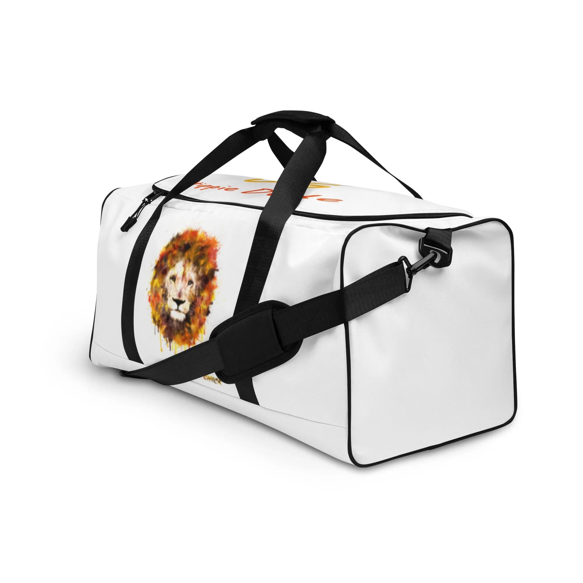 White Duffle Bag - OG Hippie Dude