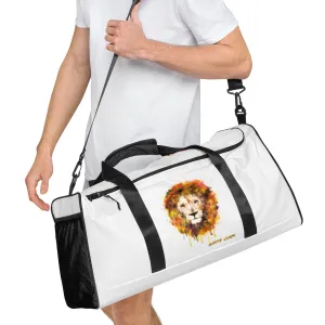 White Duffle Bag - OG Hippie Dude