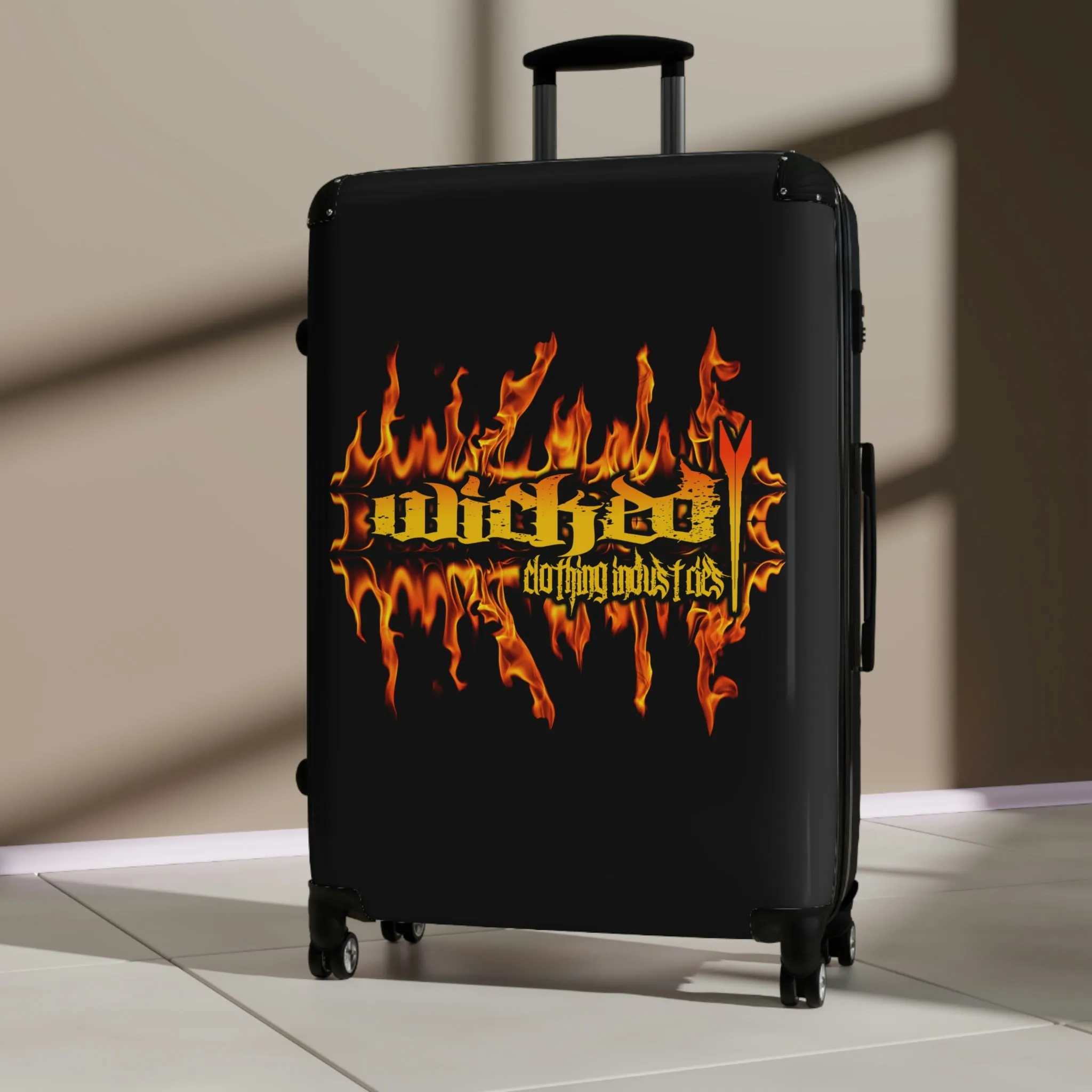 Wicked Flames Cabin Suitcase