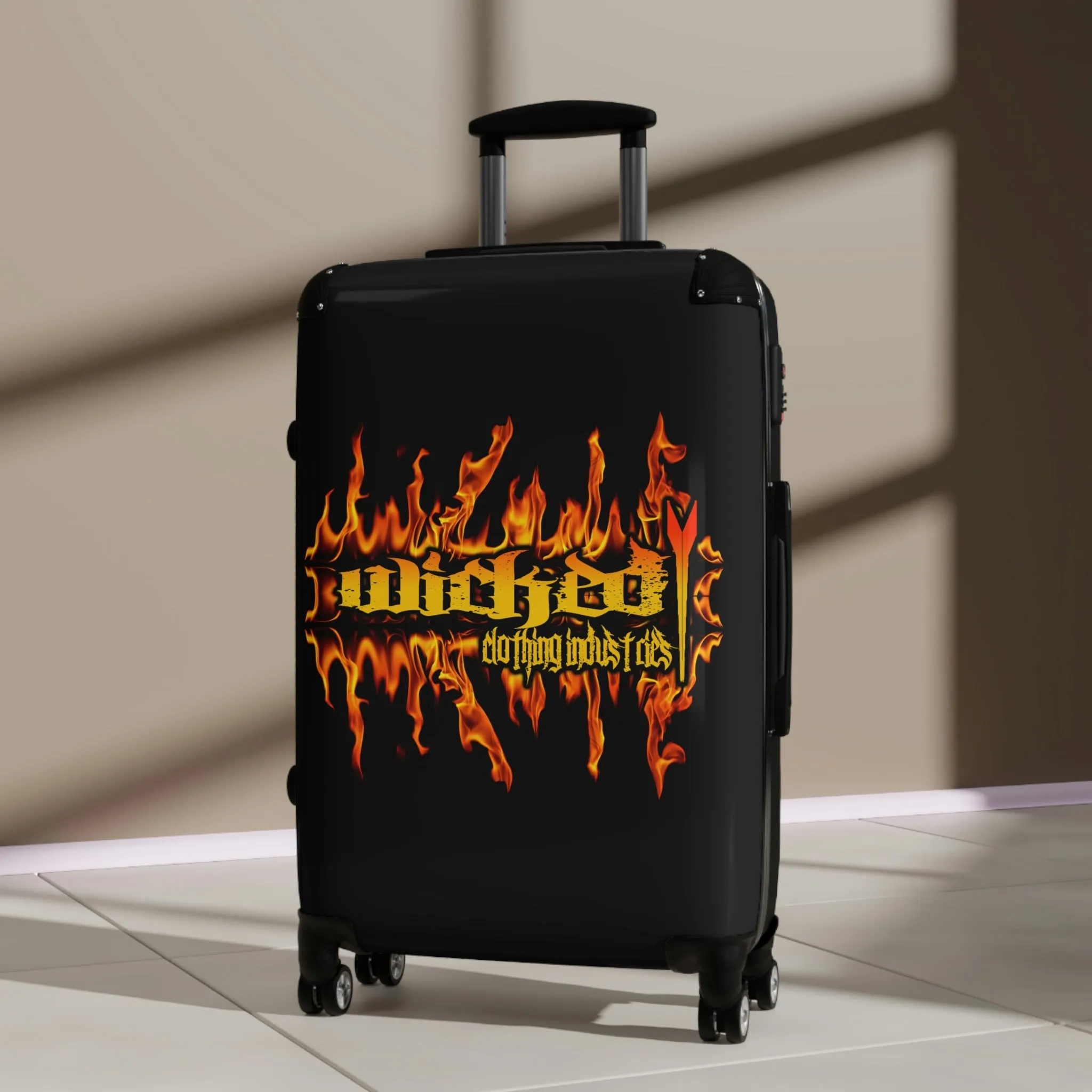 Wicked Flames Cabin Suitcase