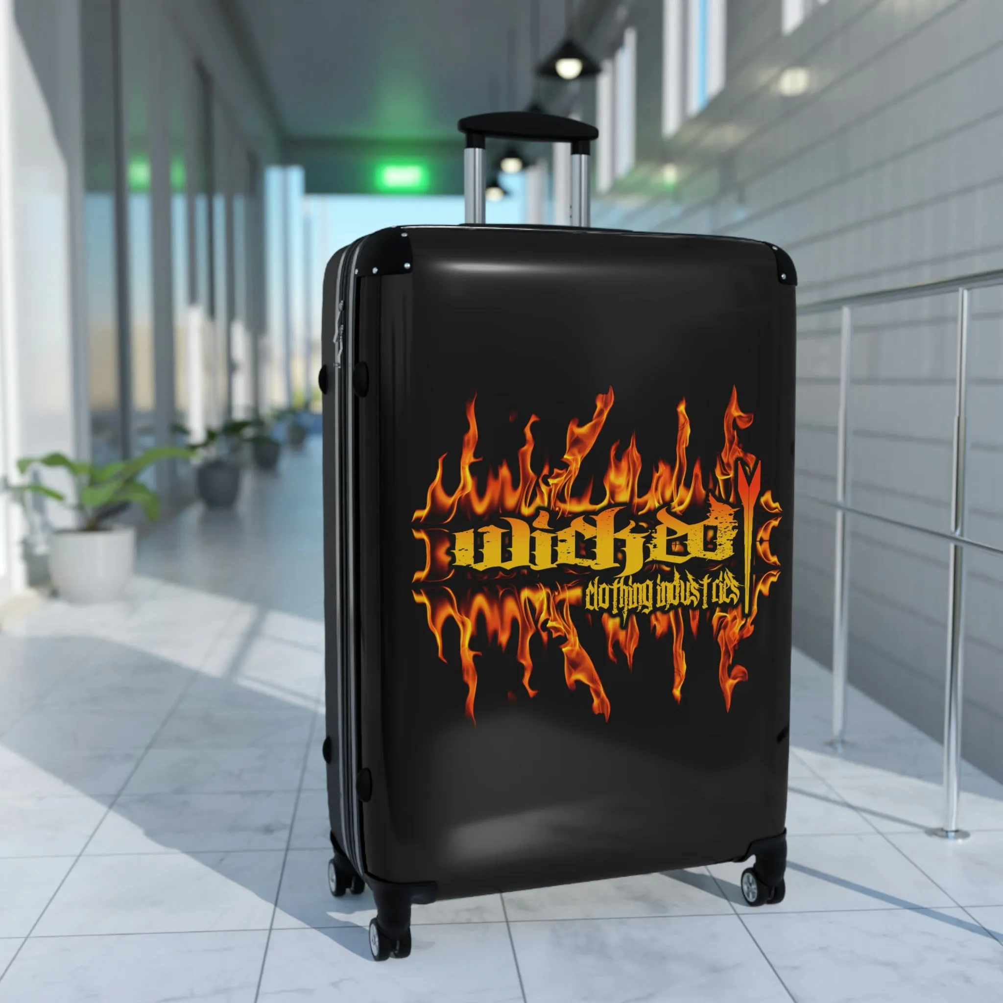 Wicked Flames Cabin Suitcase