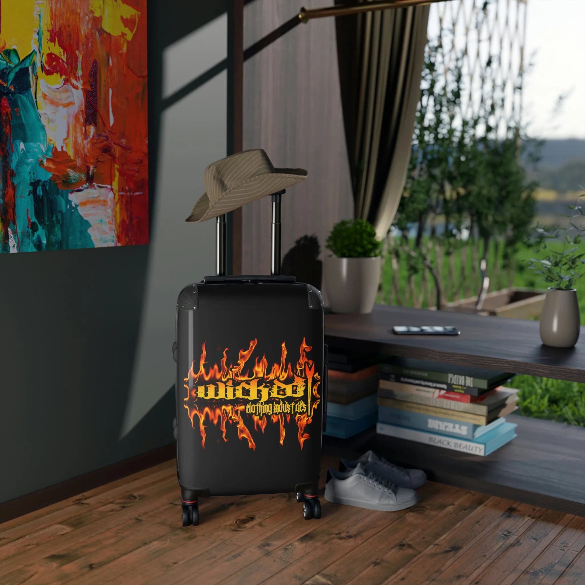 Wicked Flames Cabin Suitcase