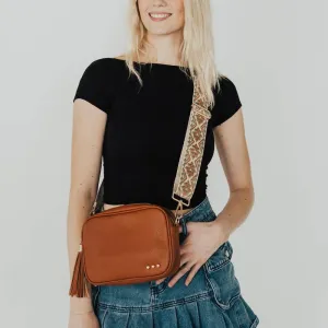 Willow Camera Crossbody Bag - Brown