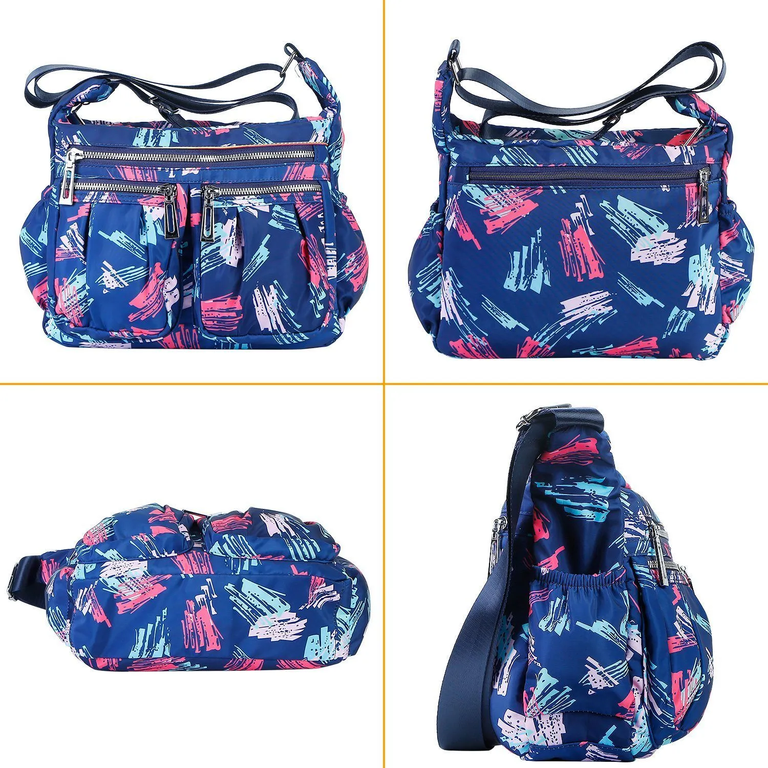Women Multi-Pocket Shoulder Bag