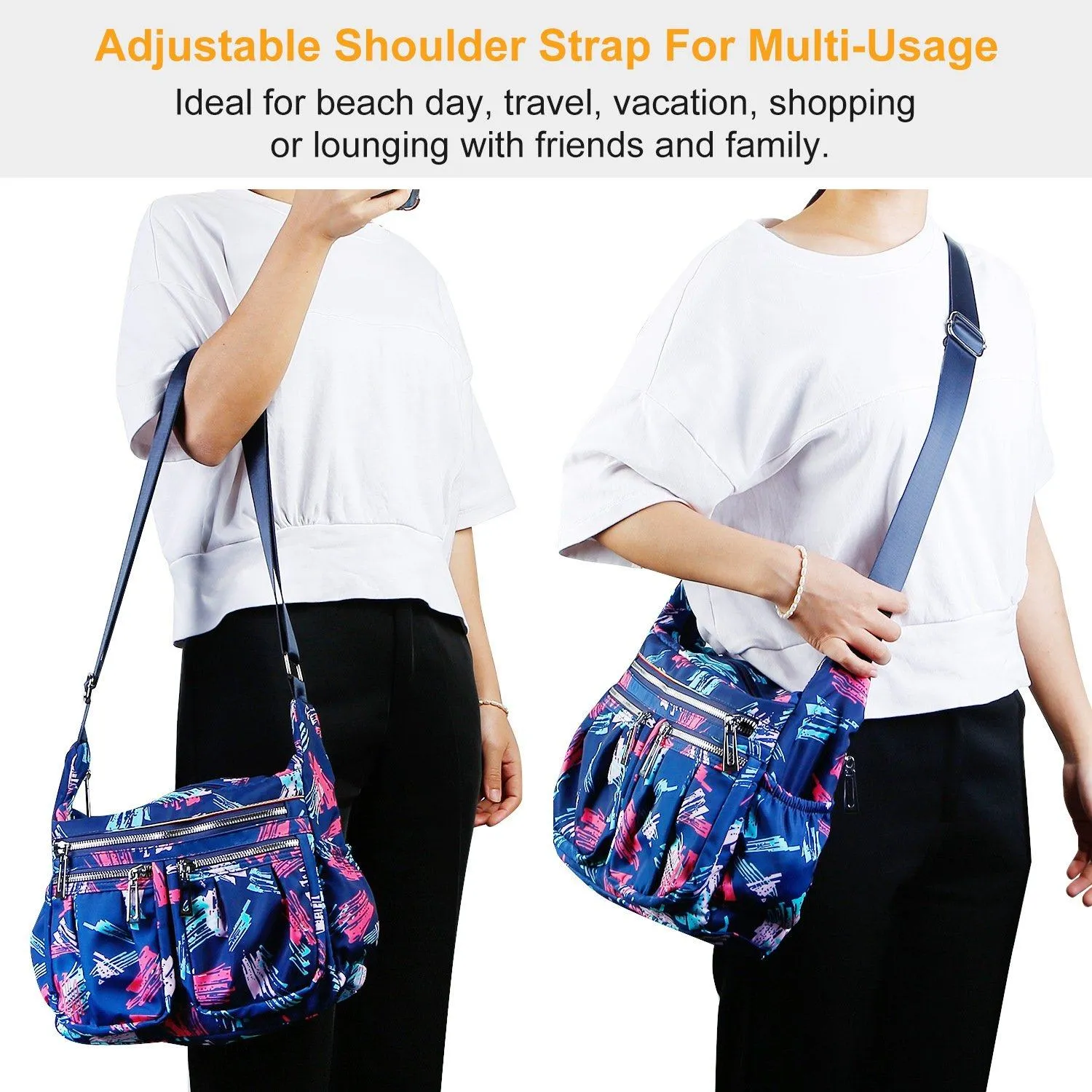 Women Multi-Pocket Shoulder Bag