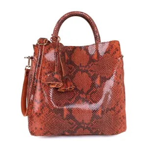 Women's Cowhide Leather Designer Handbag