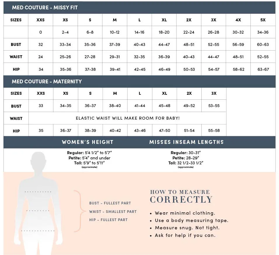 Women's Med Couture Insight 3 Pocket Top