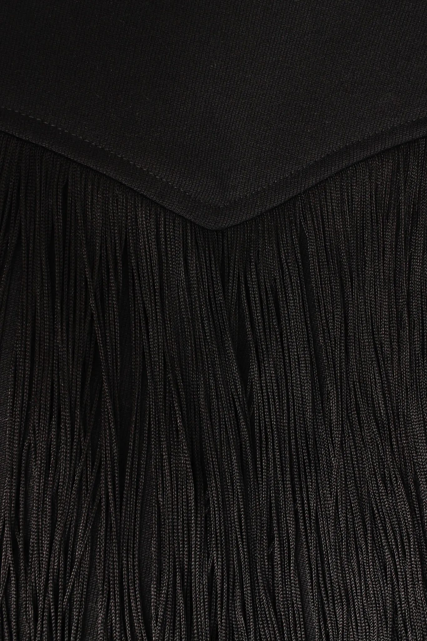 Wool Fringe Jacket