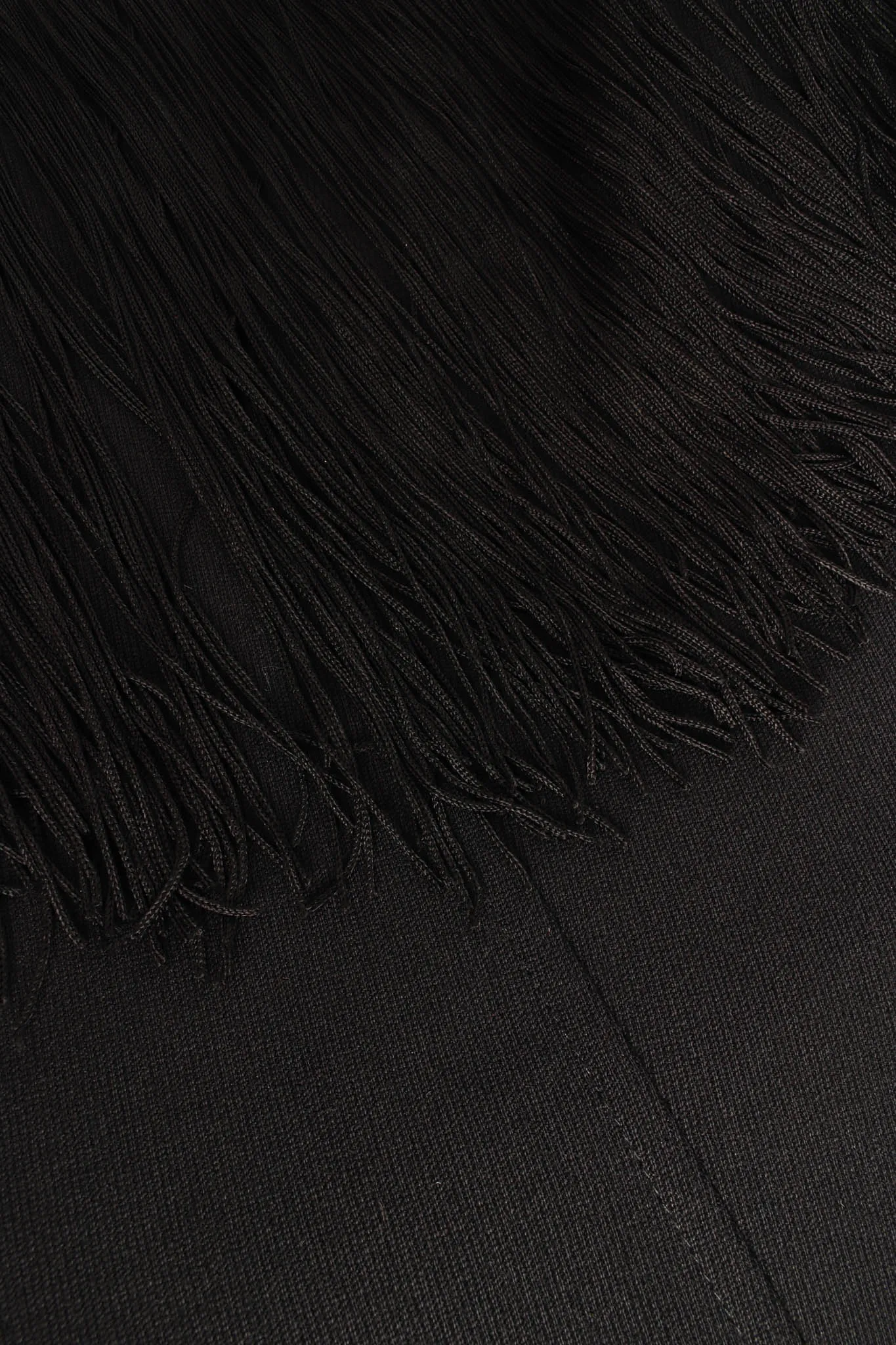 Wool Fringe Jacket