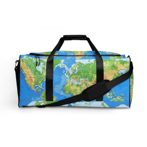 World Map Duffel Bag