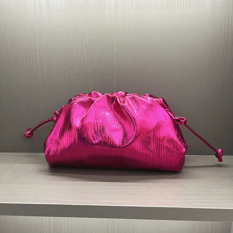 Woven Dumpling Bag Clutch Shoulder Bag