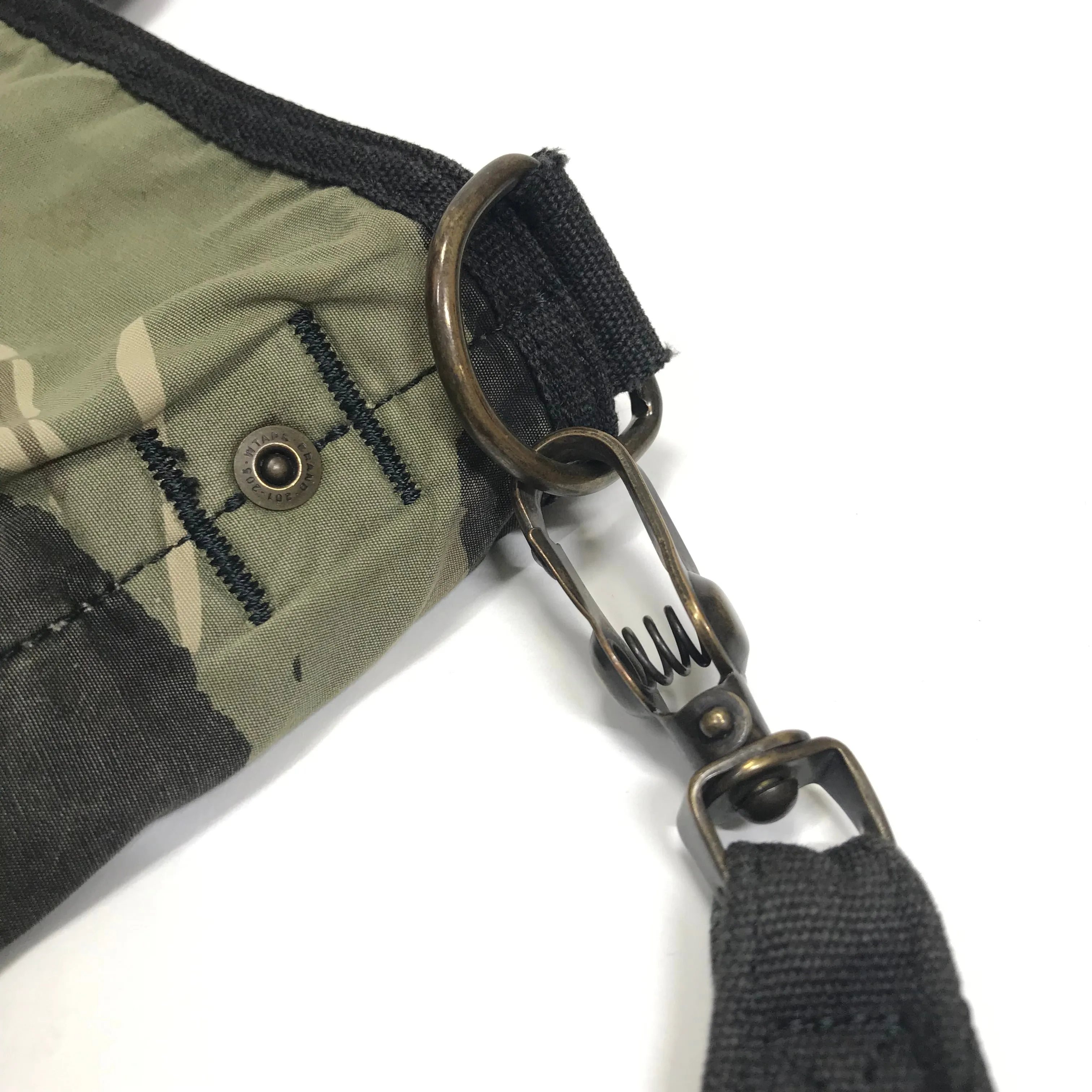WTaps x Porter Extreme Prejudice Tiger Camo Helmet Shoulder Bag