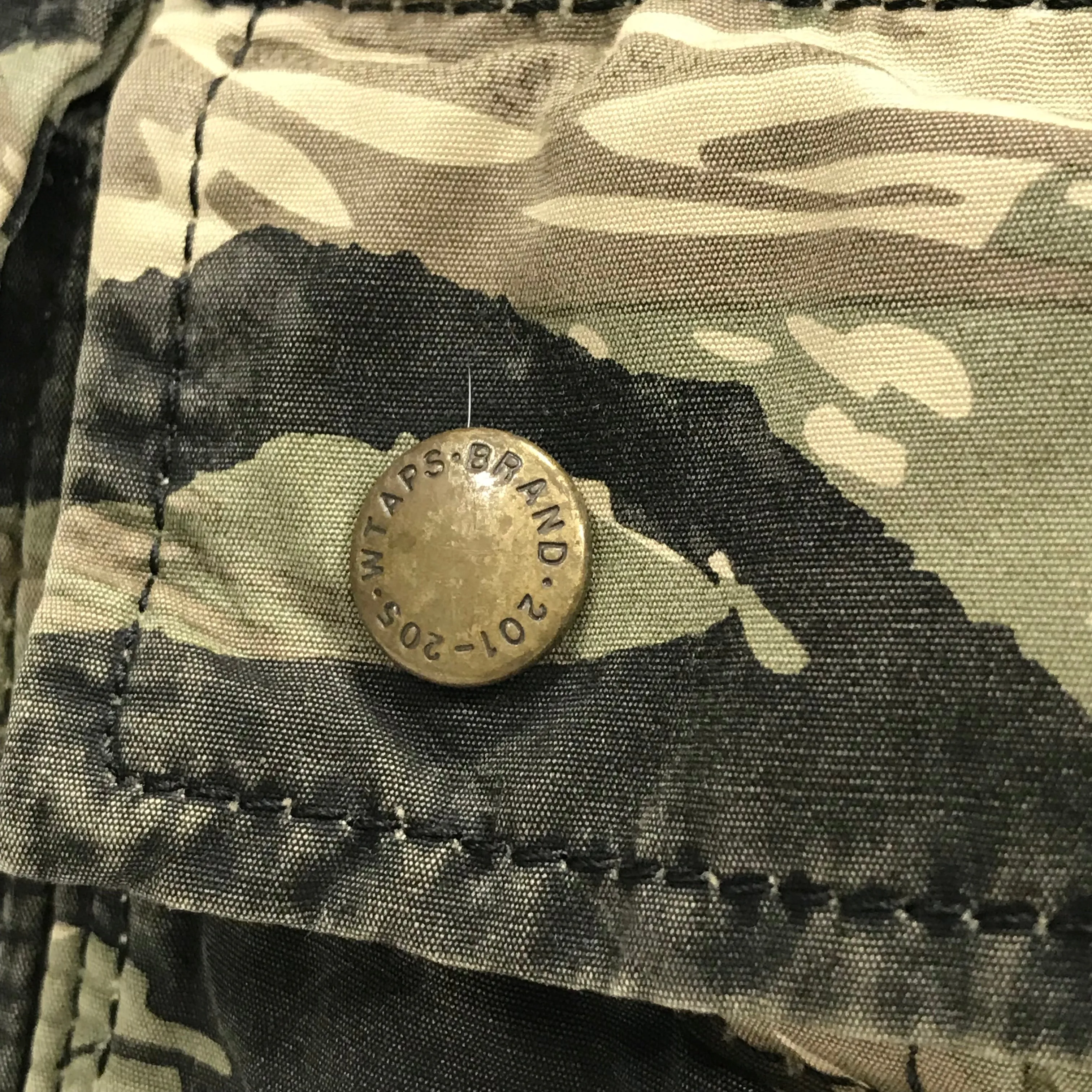 WTaps x Porter Extreme Prejudice Tiger Camo Helmet Shoulder Bag