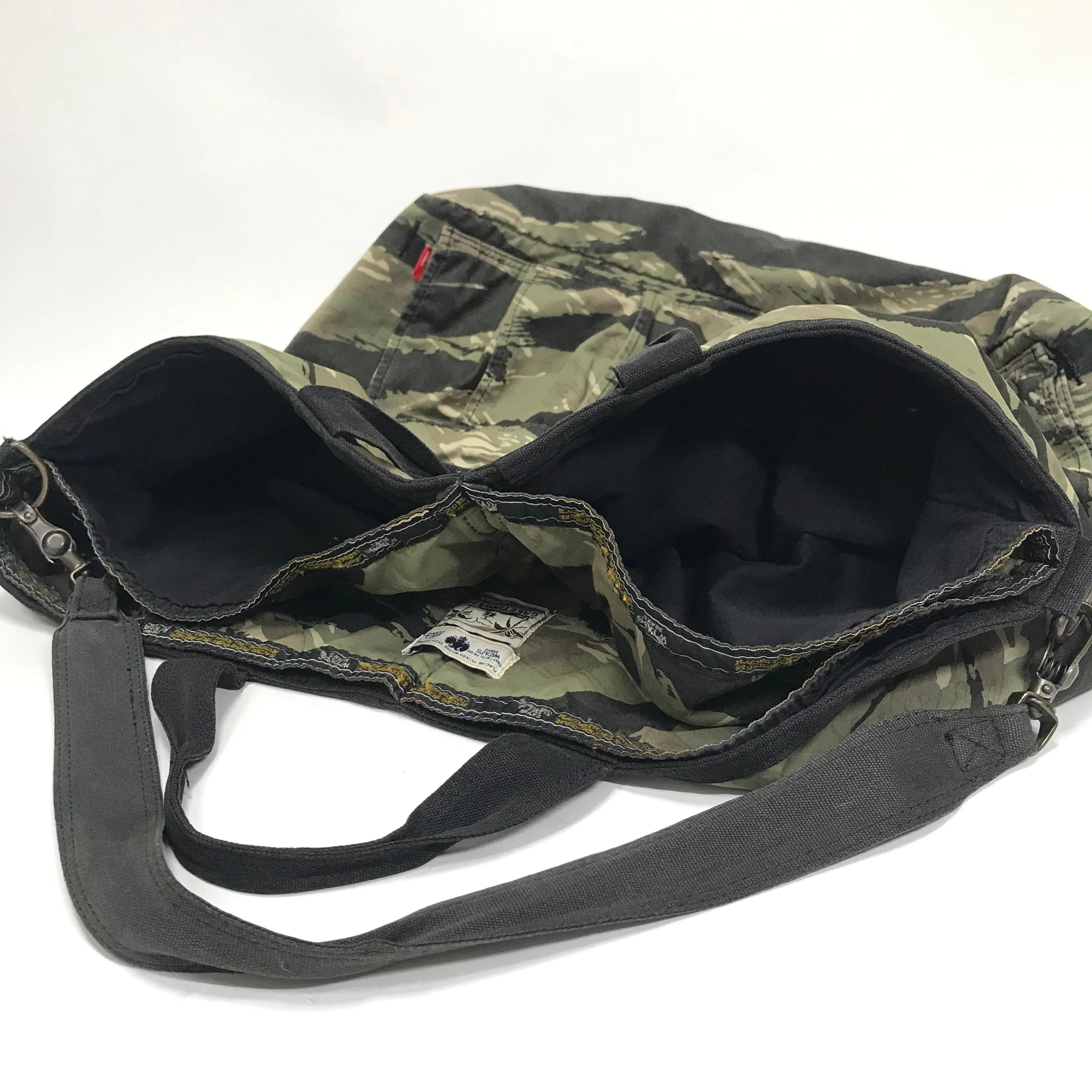 WTaps x Porter Extreme Prejudice Tiger Camo Helmet Shoulder Bag