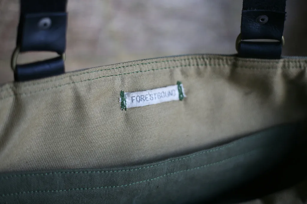 WWII era Canvas Carryall - SOLD