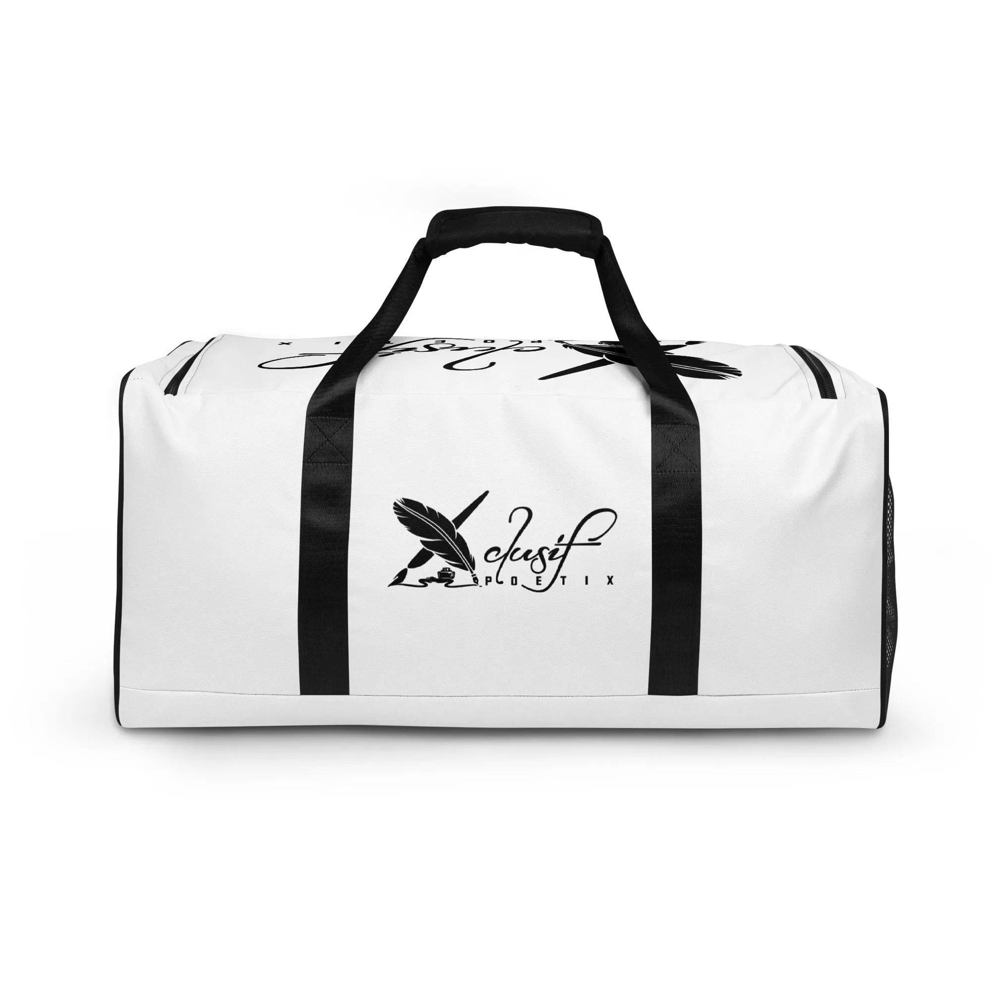 XCLUSIF POETIX WHITE & BLACK Duffle bag